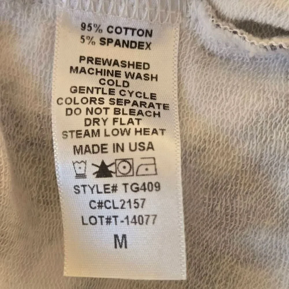 Cotton Lani Women's Gray Print Cotton Stretch Pull-On Pants Multicolor Medium